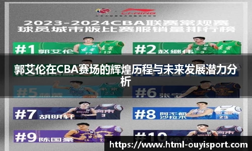 郭艾伦在CBA赛场的辉煌历程与未来发展潜力分析
